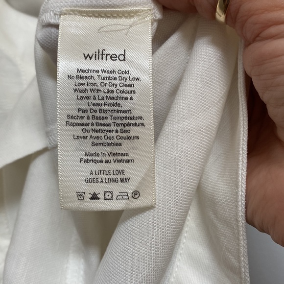 WILFRED Janine Blouse Size L - Picture 8 of 9